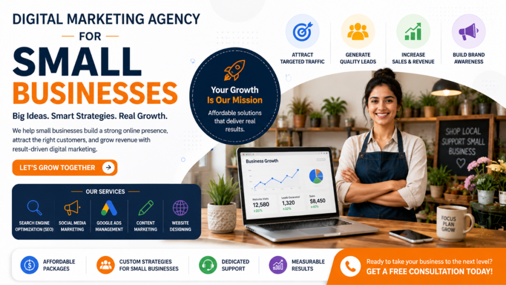 Digital Marketing Agency for Small Businesses1