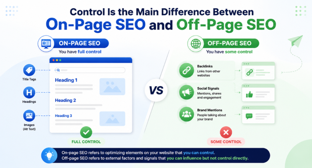 On-Page SEO vs Off-Page SEO